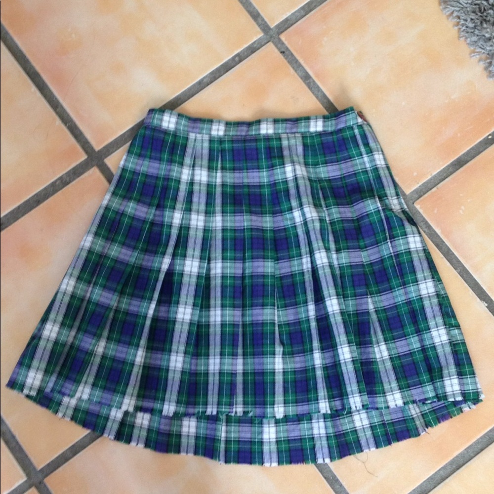 VINTAGE PLEATED SCHOOL GIRL SKIRT