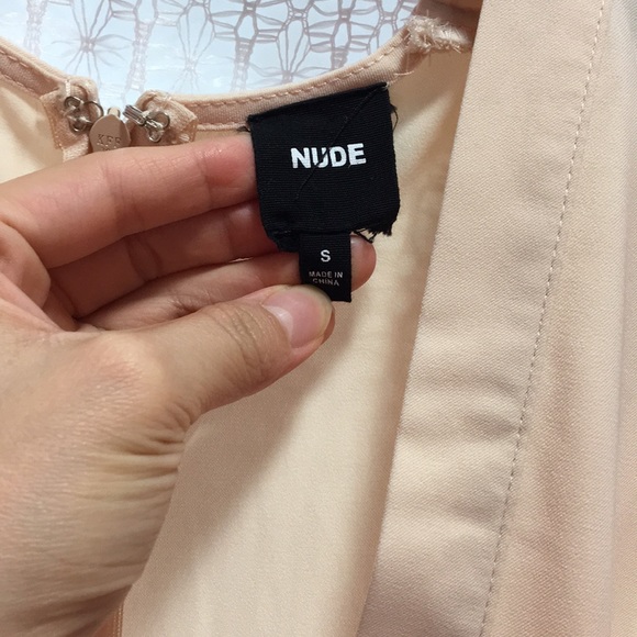 Posh shop long V dress I have it in cream and Blk - Picture 2 of 3