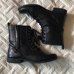 Black Combat Boots