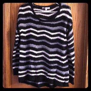 ❤️BUY 1 GET 1❤️ Black, White and Grey Sweater