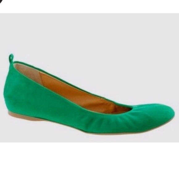 J. Crew Shoes - J. Crew Cece Italian-made Suede Ballet Flats