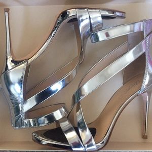Silver Imagine Vince Camuto heels