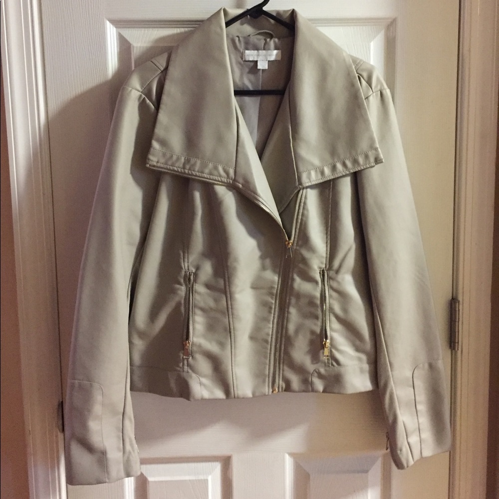 Leather jacket