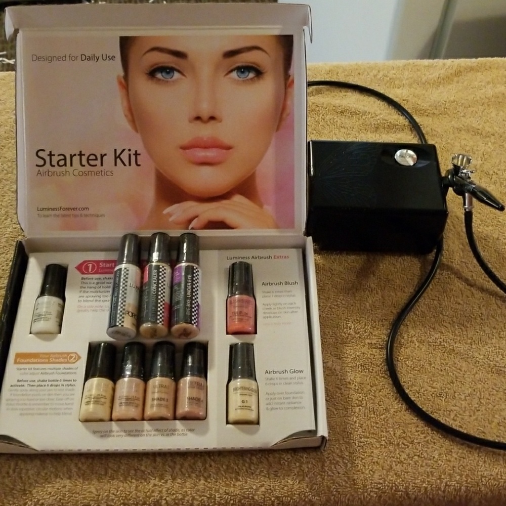 Luminess Airbrush System and makeup