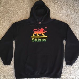 stussy rasta hoodie
