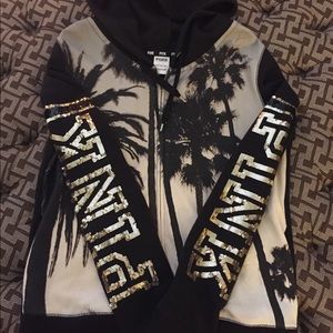 PINK VS Zip up hoodie