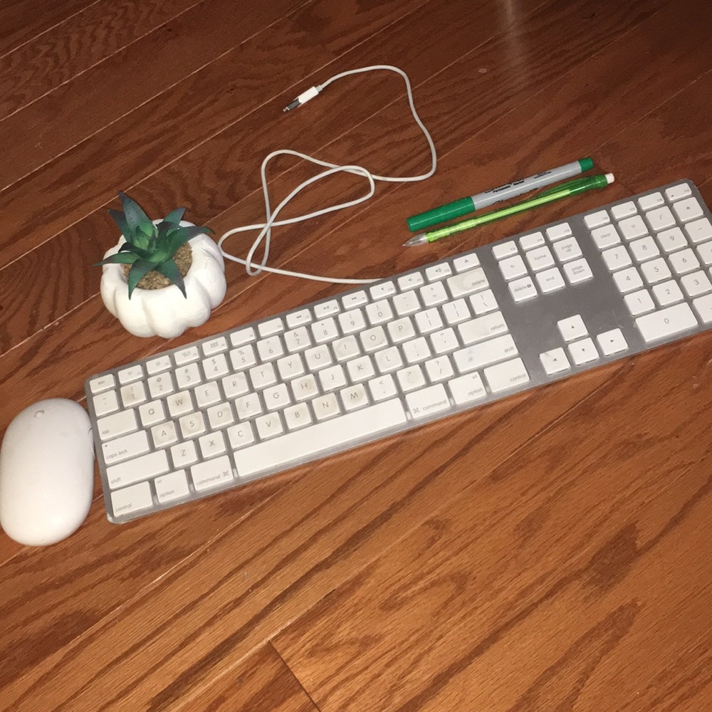 Apple Keyboard and Mouse