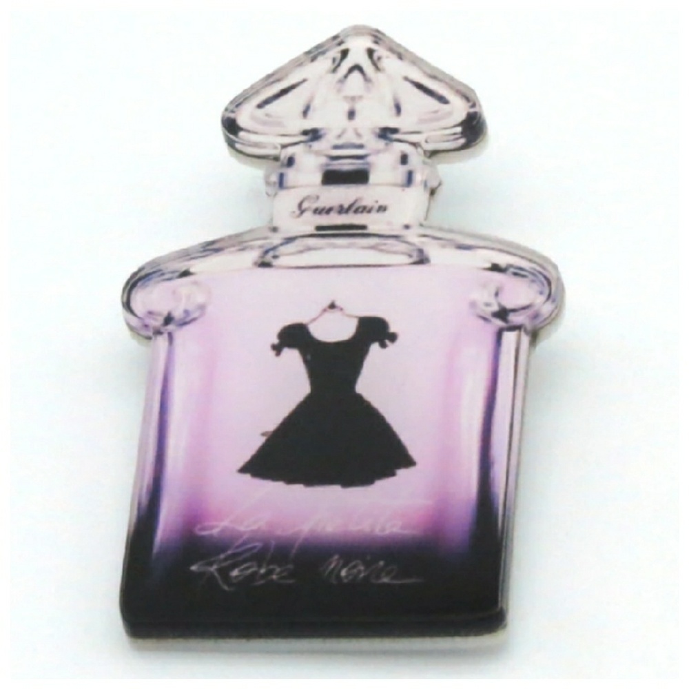 Cartoon brooches purple