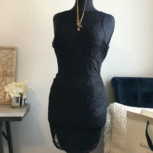 H&M Black Lace Mini