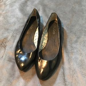 Aldo Black Flats size 8