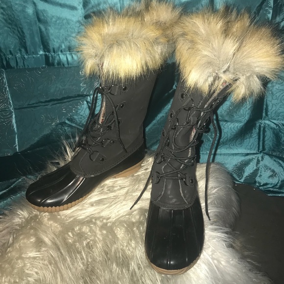 adriana duck boots