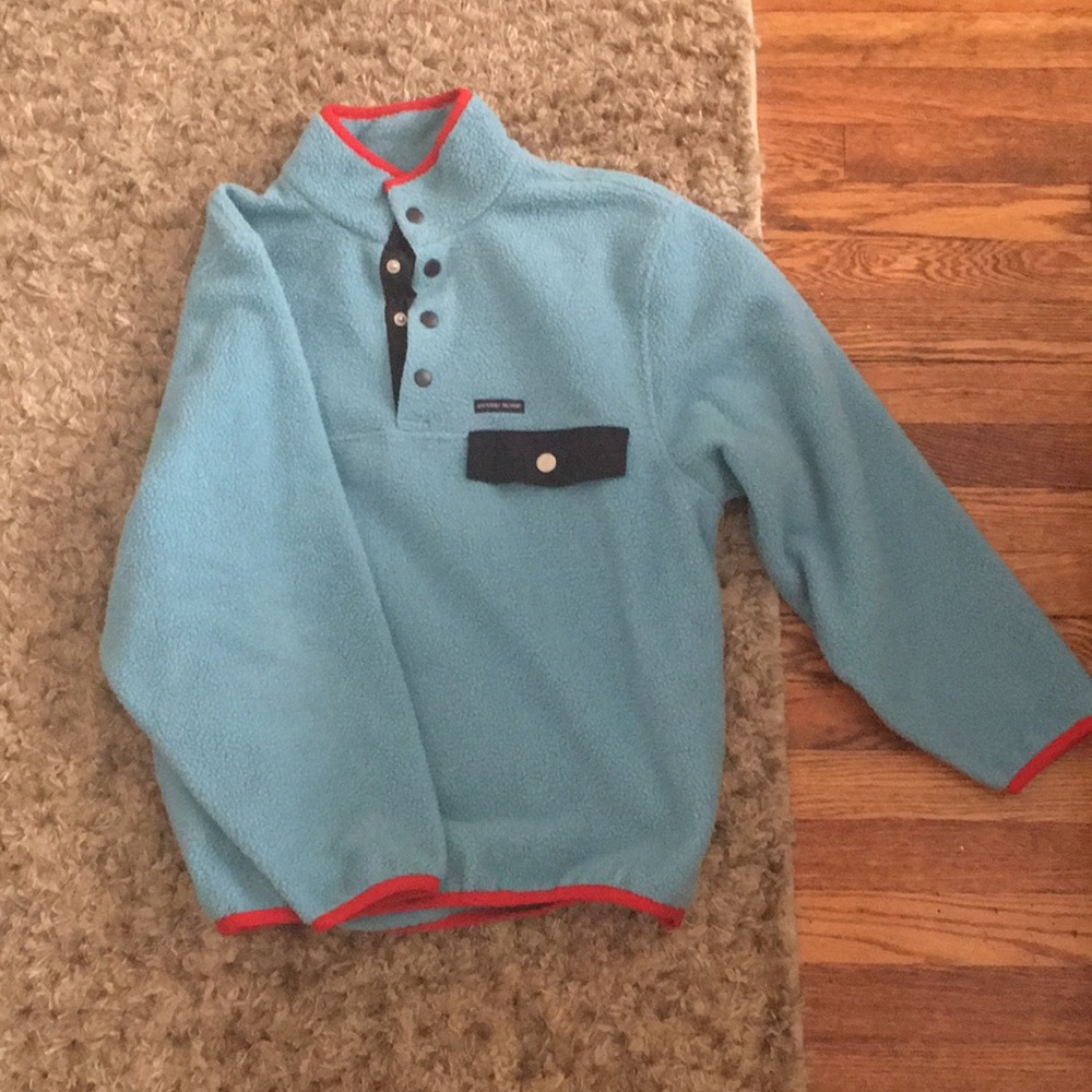 Southern proper men's light blue pullover