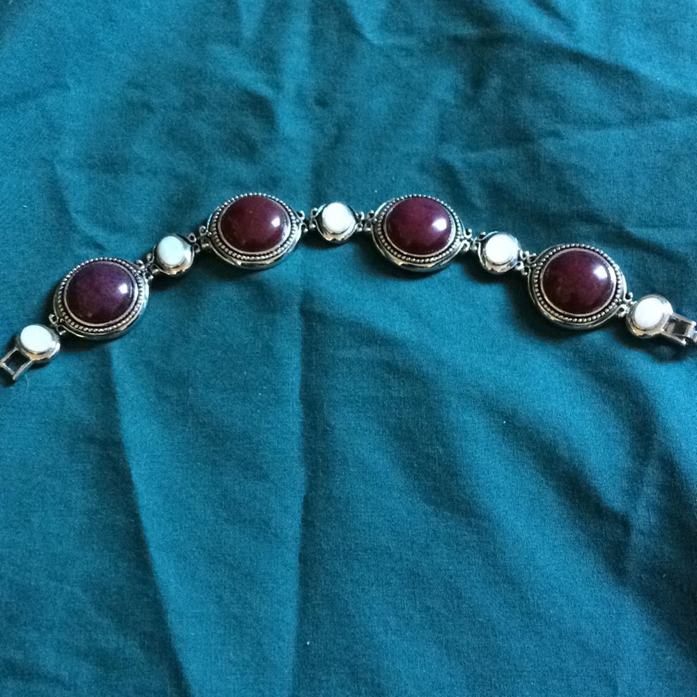 Lia Sophia Faceted Stone Bracelet