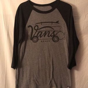 Baseball t vans beach m22 shirt
