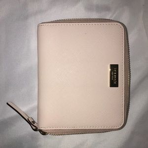 Late Spade zipper wallet