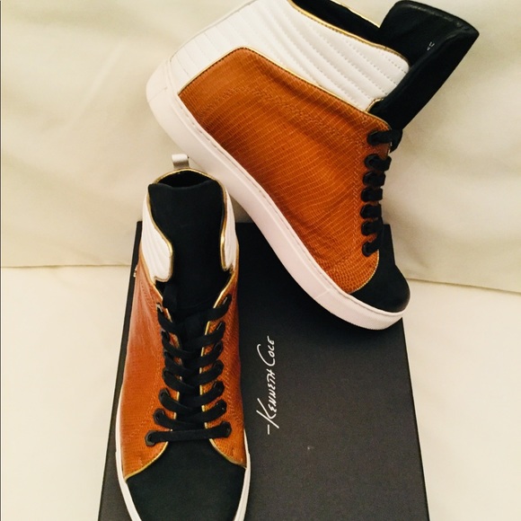 Nice pair of barely used KENNETHCOLE SNEAKERS LADD - Picture 3 of 8