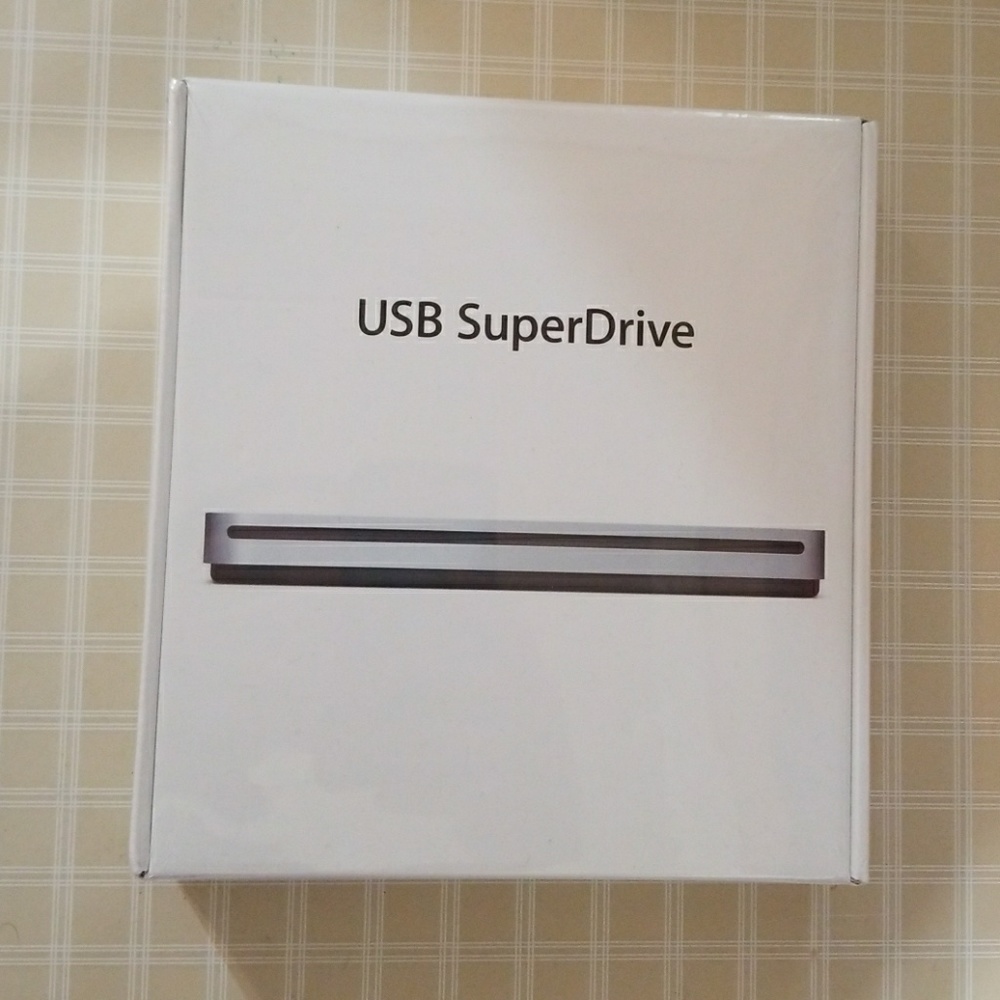 Mac USB SuperDrive Disk Drive Never Opened