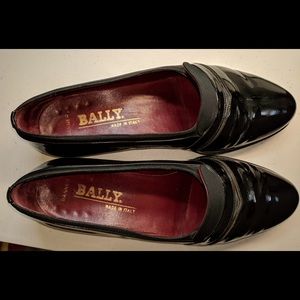 Bally Men’s Formal Patent Leather Shoes - Black