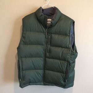 L l bean puff vest l