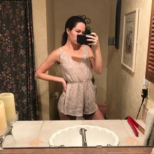 Tobi Tan Paisley Romper