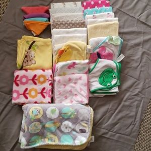 Baby Blanket and towel bundle