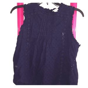 Navy blue Blouse tank top