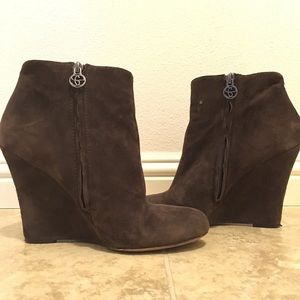 Sam Edelman suede booties