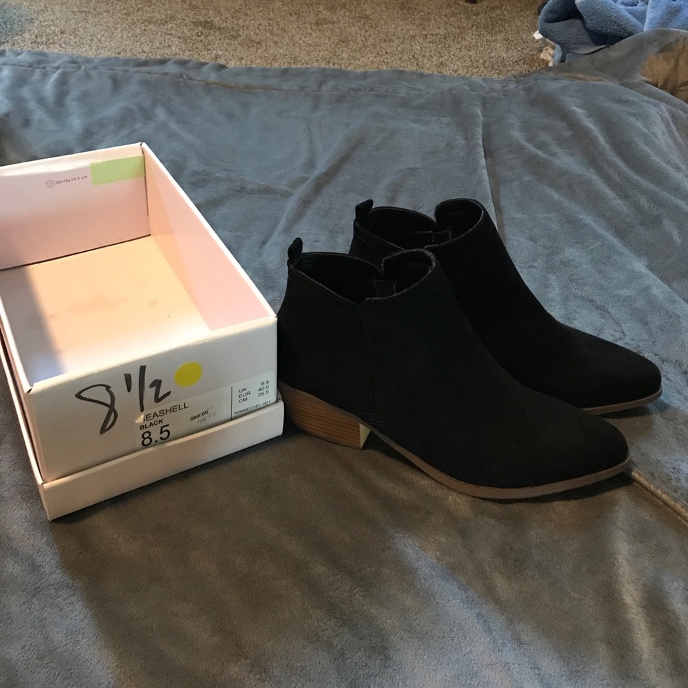 Size 9 Black Booties