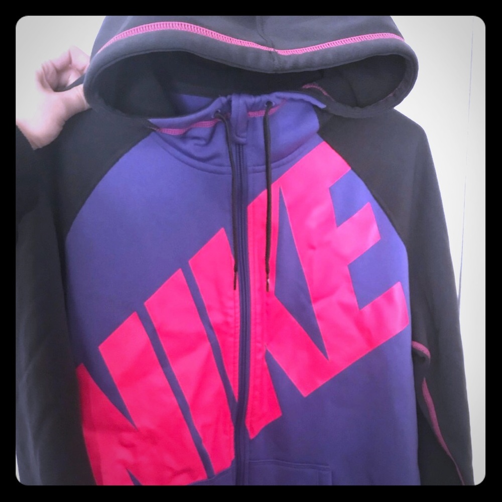 NIKE zip up hoodie