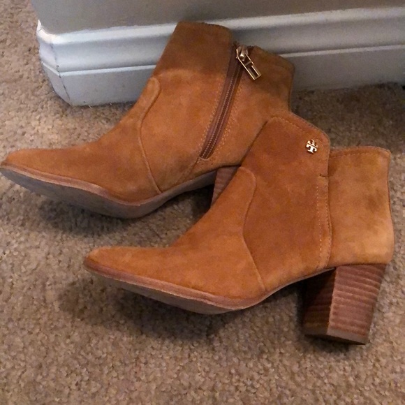 Tory Burch Shoes - Tory Burch Tan Booties