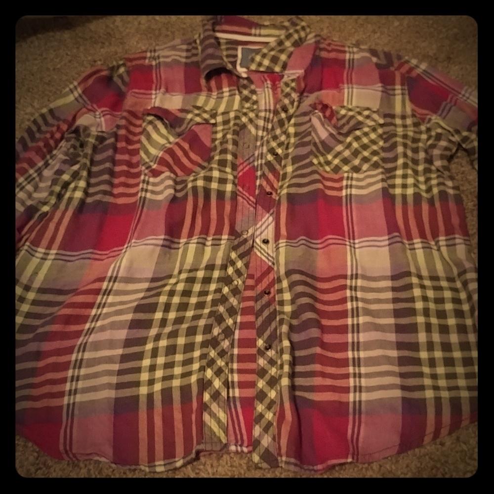 Arizona plaid shirt
