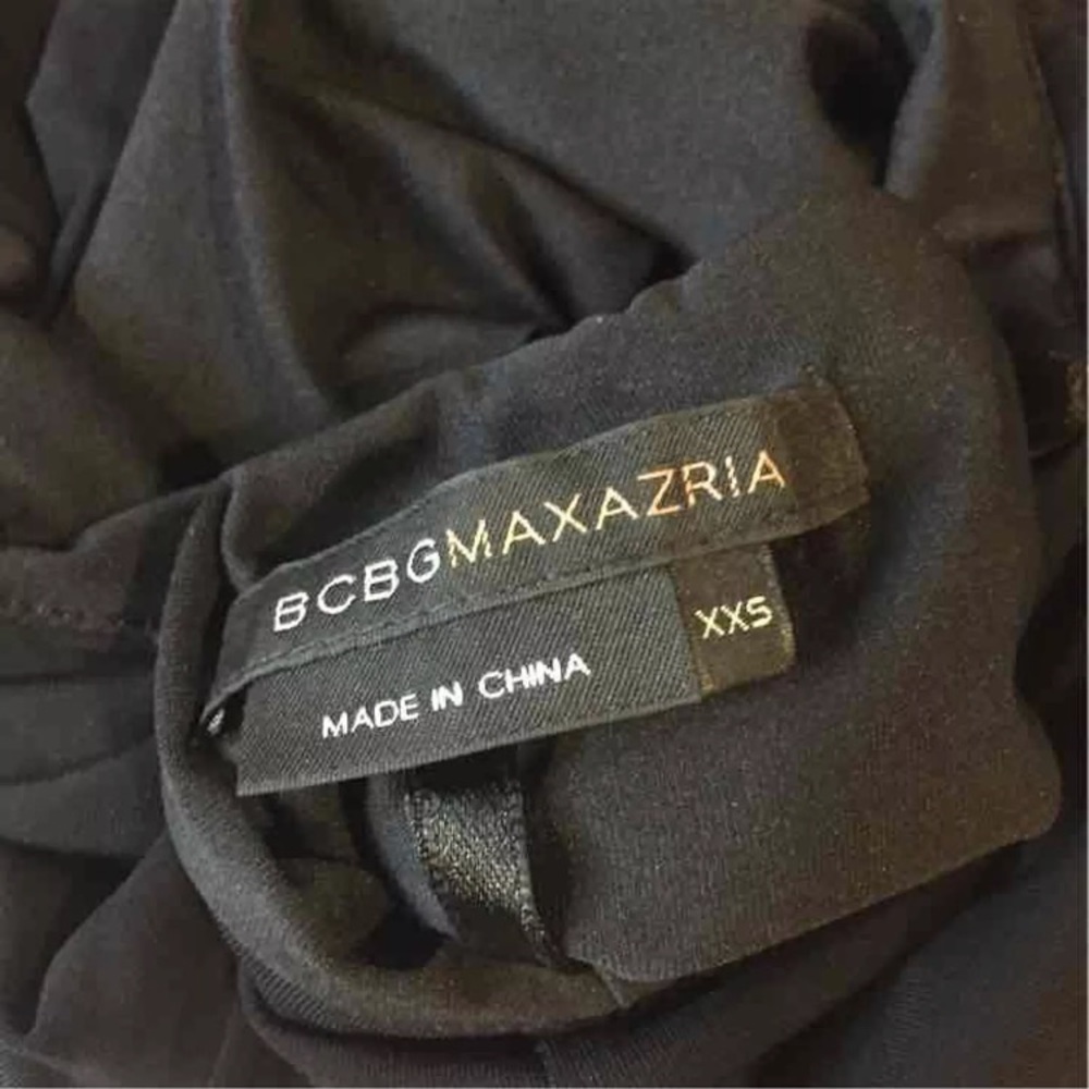 BCBG Maxazria Black Halter Dress, sleeveless - Picture 4 of 4