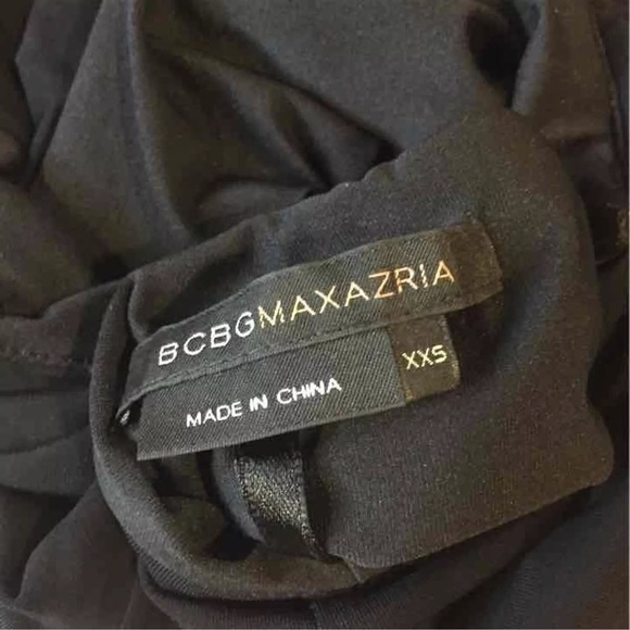 BCBG Maxazria Black Halter Dress, sleeveless - Picture 4 of 4