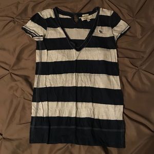 Abercrombie & Fitch Sheer V Neck