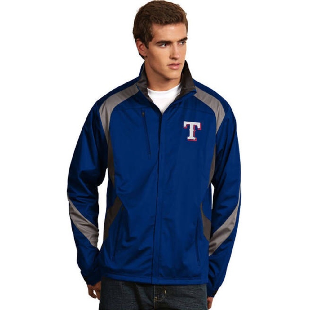 Men’s Texas Rangers Antigua Royal Tempest Jacket