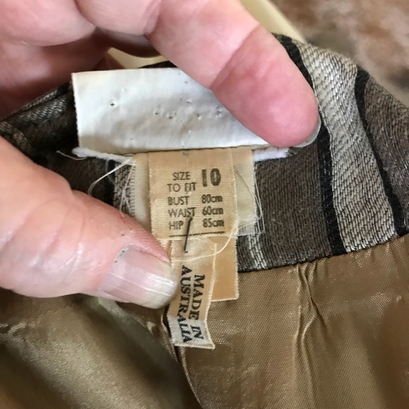 Vintage George Gross suite .Pure Linen - Picture 6 of 8