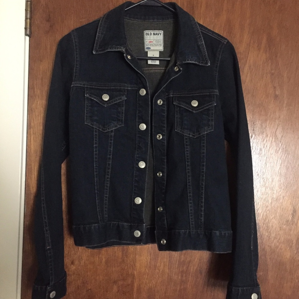 EUC Old Navy Stretch Denim Jacket, Size Small