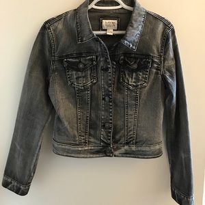 Black Jean Jacket Forever 21