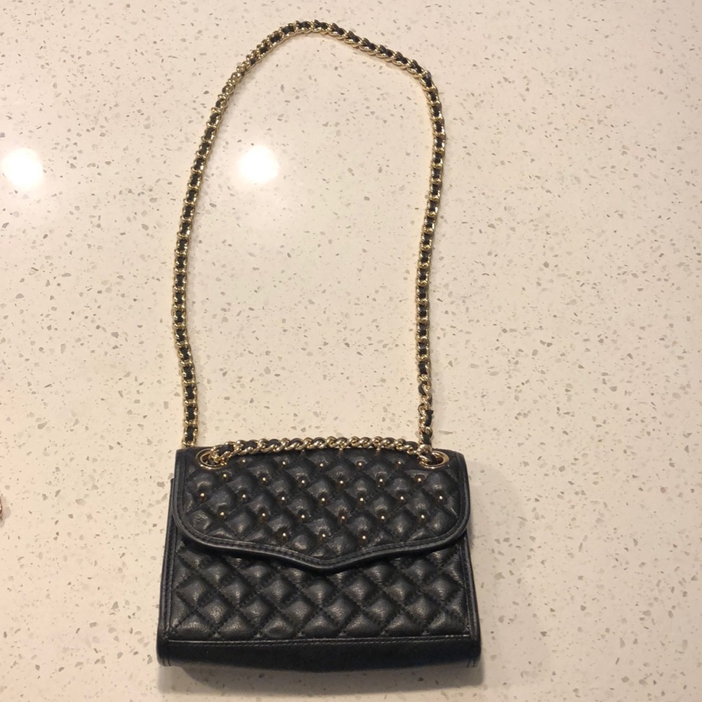 Rebecca Minkoff leather studded handbag