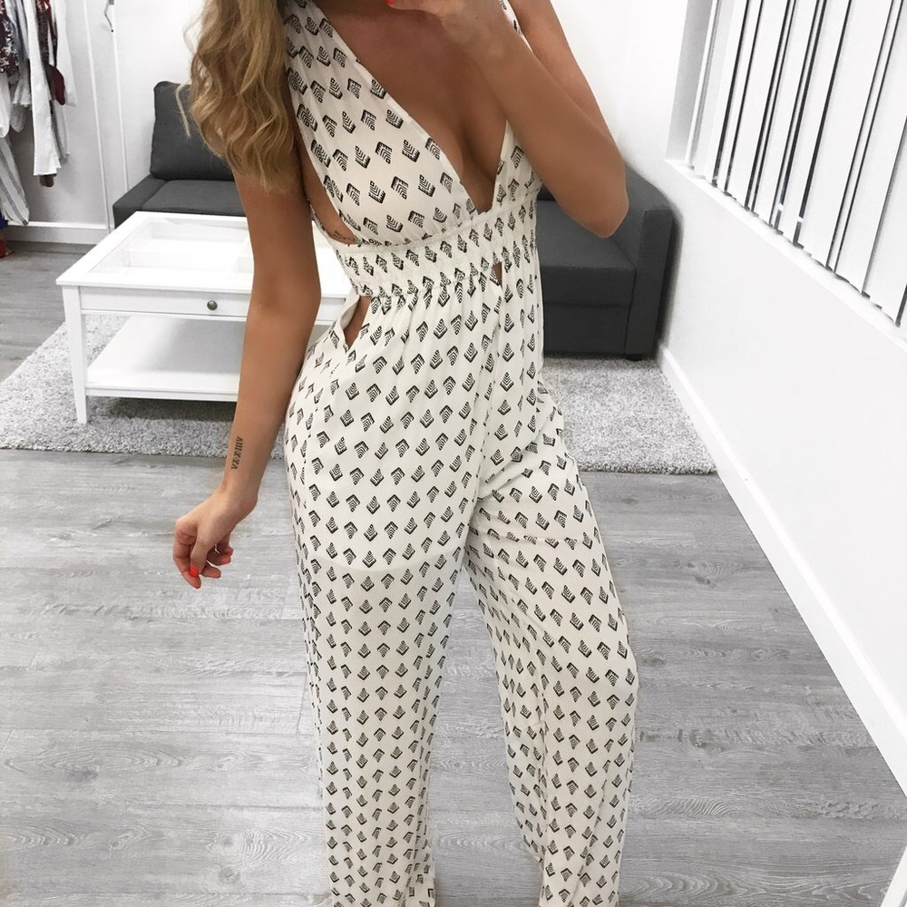 White jumpsuit