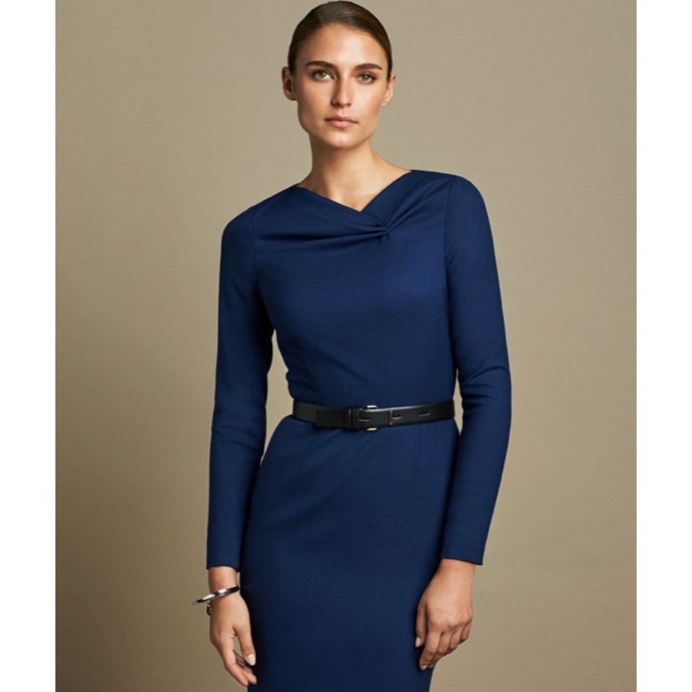 Never worn Gorgeous indigo dress