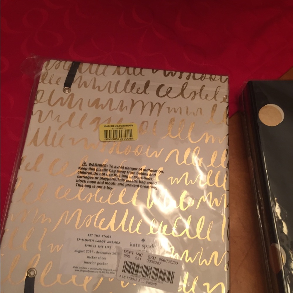 SOLD. SOLD. NWT 2018 Kate Spade Agenda