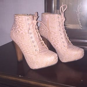 Pink Booties