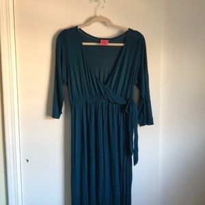 Maternity maxi dress