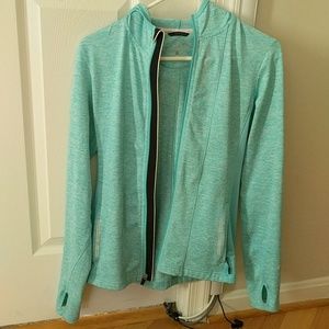 Brooks lightweight blue running jacket/ hoodie