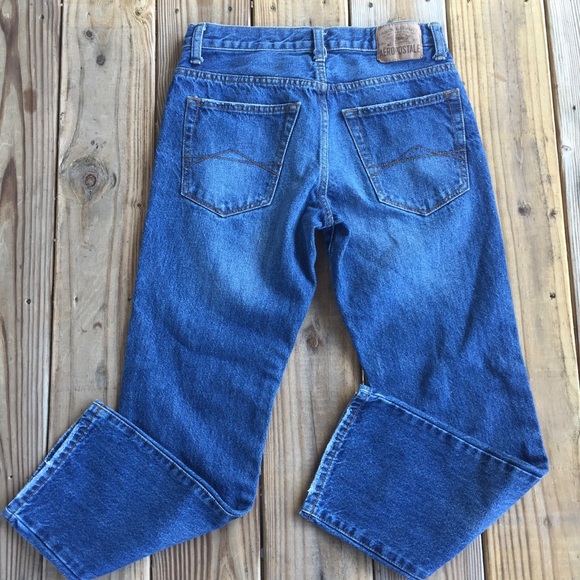 DONATING 1-29 Aeropostale Jeans Essex Straight Leg - Picture 2 of 5