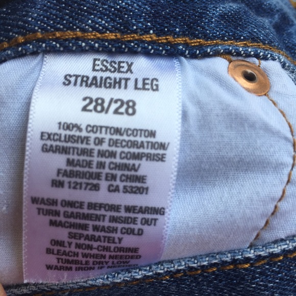 DONATING 1-29 Aeropostale Jeans Essex Straight Leg - Picture 5 of 5