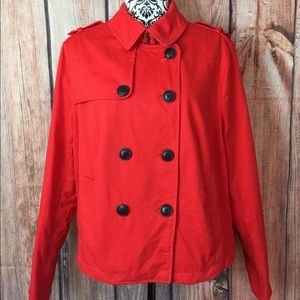 GAP Red Corduroy Jacket Coat