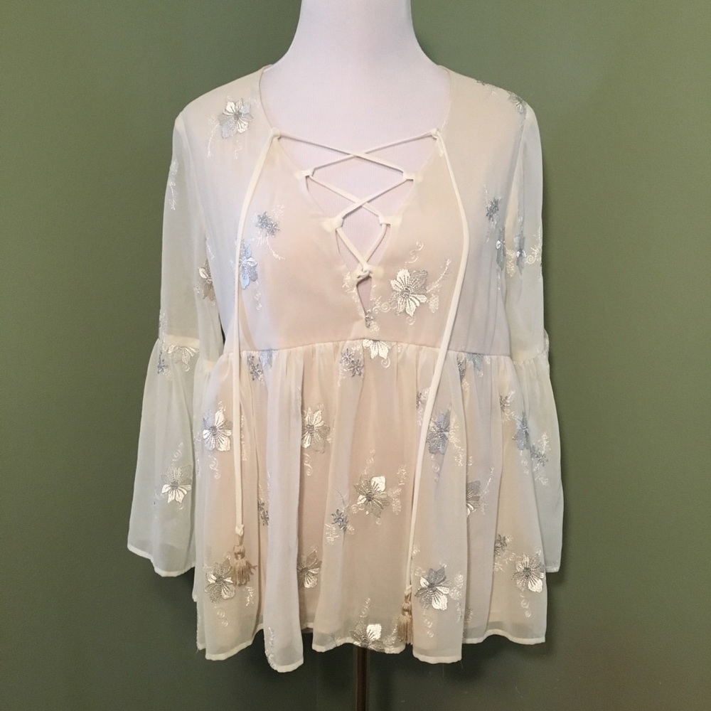 NWT SHOW ME YOUR MUMU Blouse