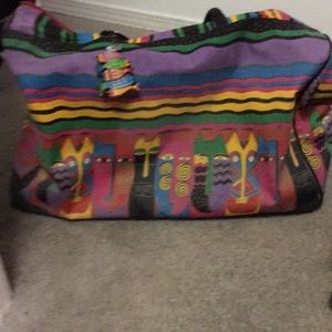Large Laurel Burch overnite bag